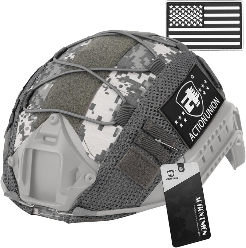 ACTIONUNION Tactical Airsoft Helmet Cover for PJ/BJ/MH Helmet - Image 1